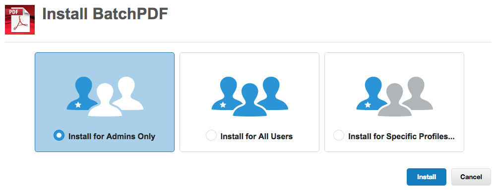 install step two